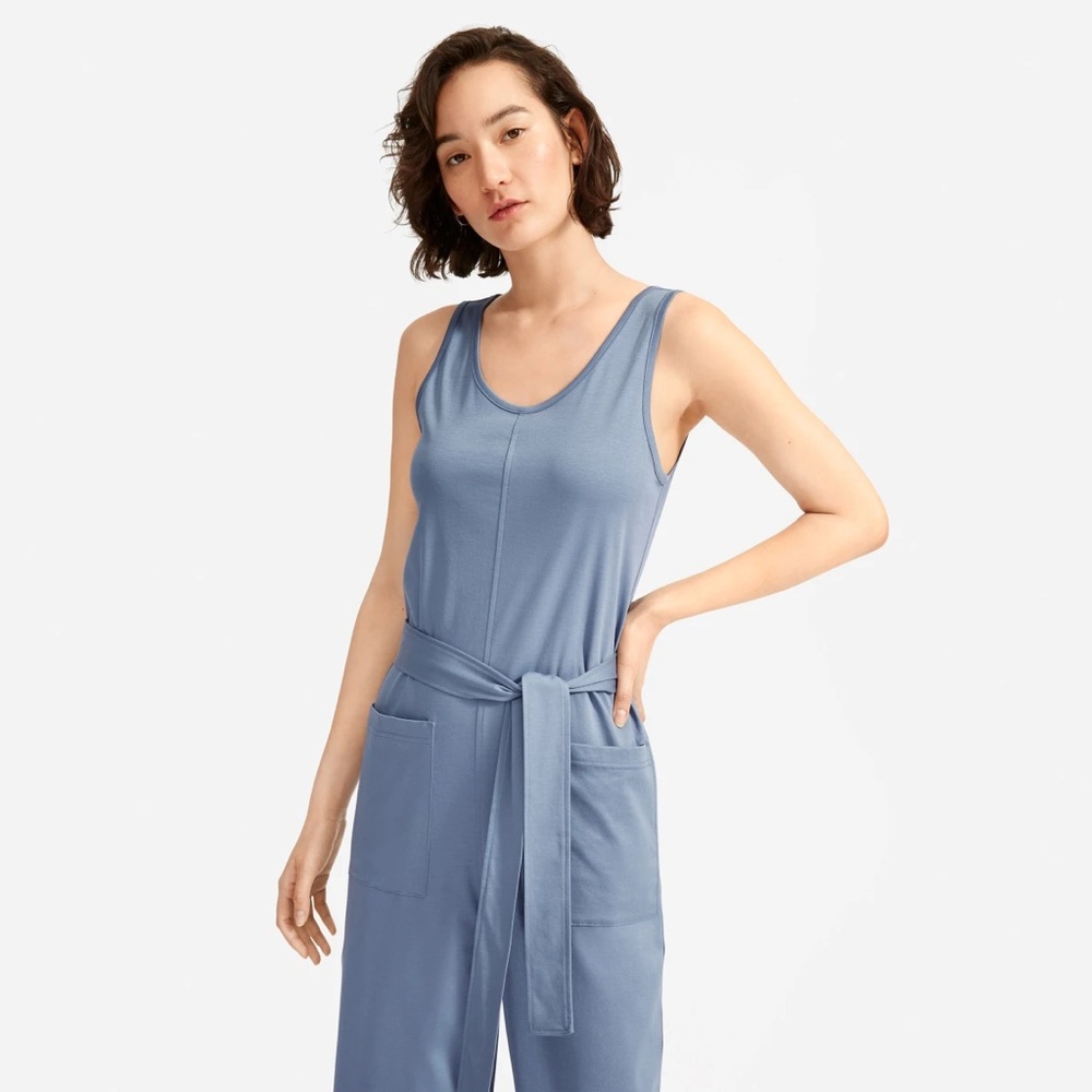 Everlane Luxe Cotton Jumpsuit